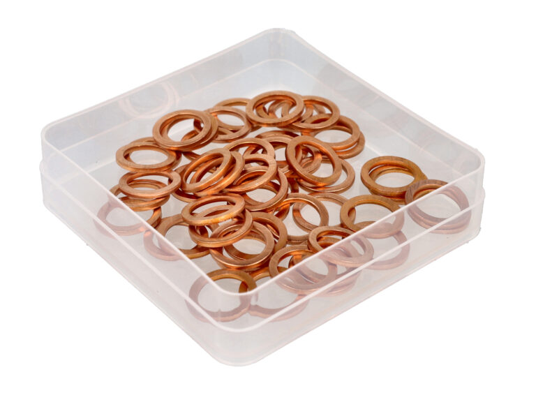 Ring Banjobout Remleiding Koper M10x14x1.5 50pcs Zundapp