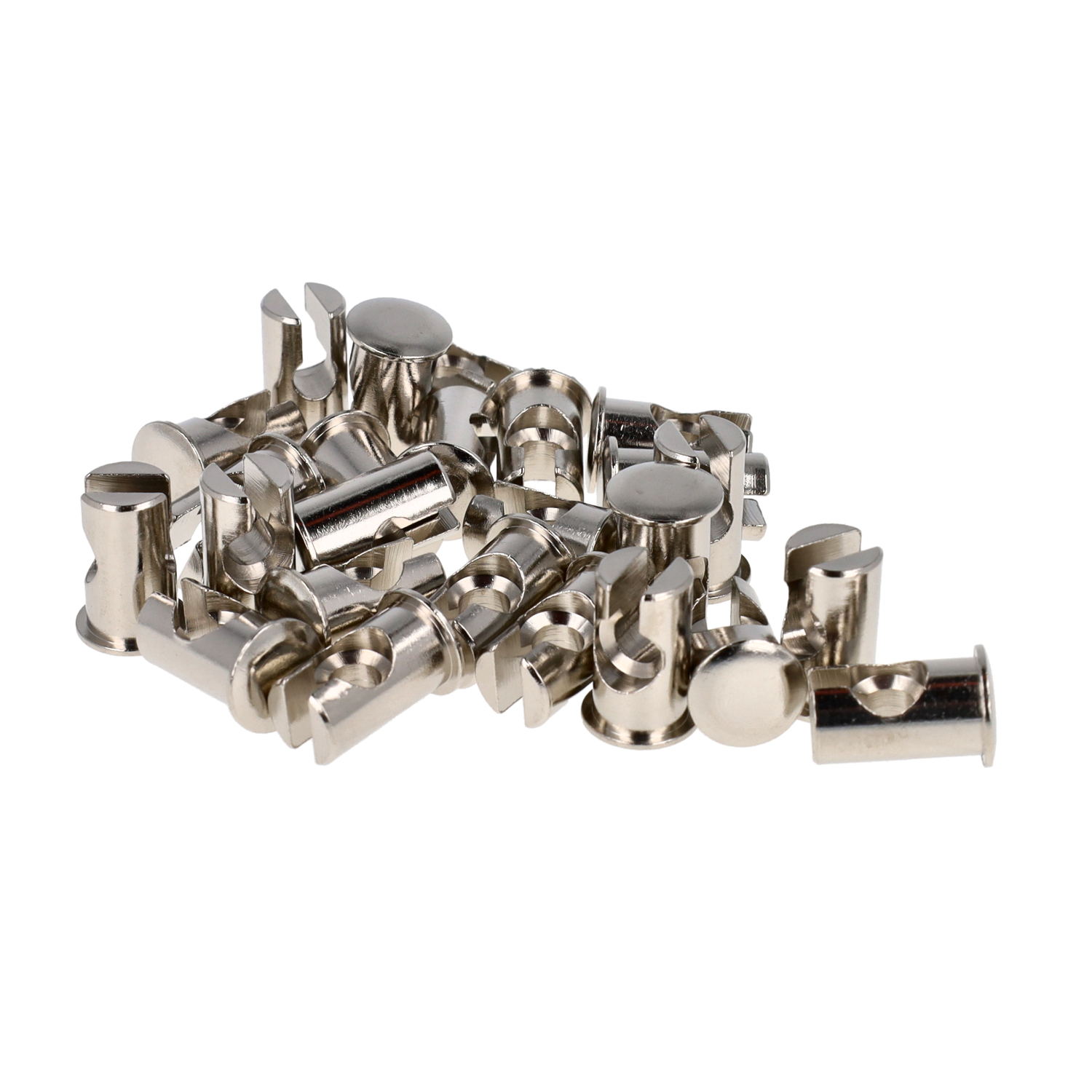 Kabelnippel haak-in 8x15mm set van 25 stuks universeel