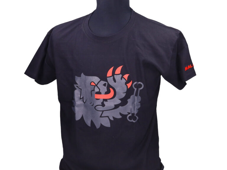 T-shirt Malossi leeuw M zwart