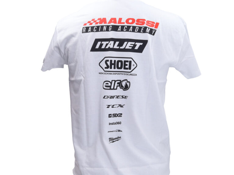 T-shirt Malossi Racing Academy L Wit 4118950.w5