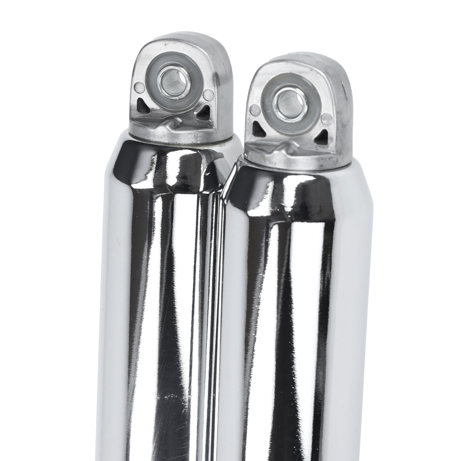 Schokbrekerset Dmp Dicht 315mm Chroom/grijs Voor Zündapp 517 - Afbeelding 2
