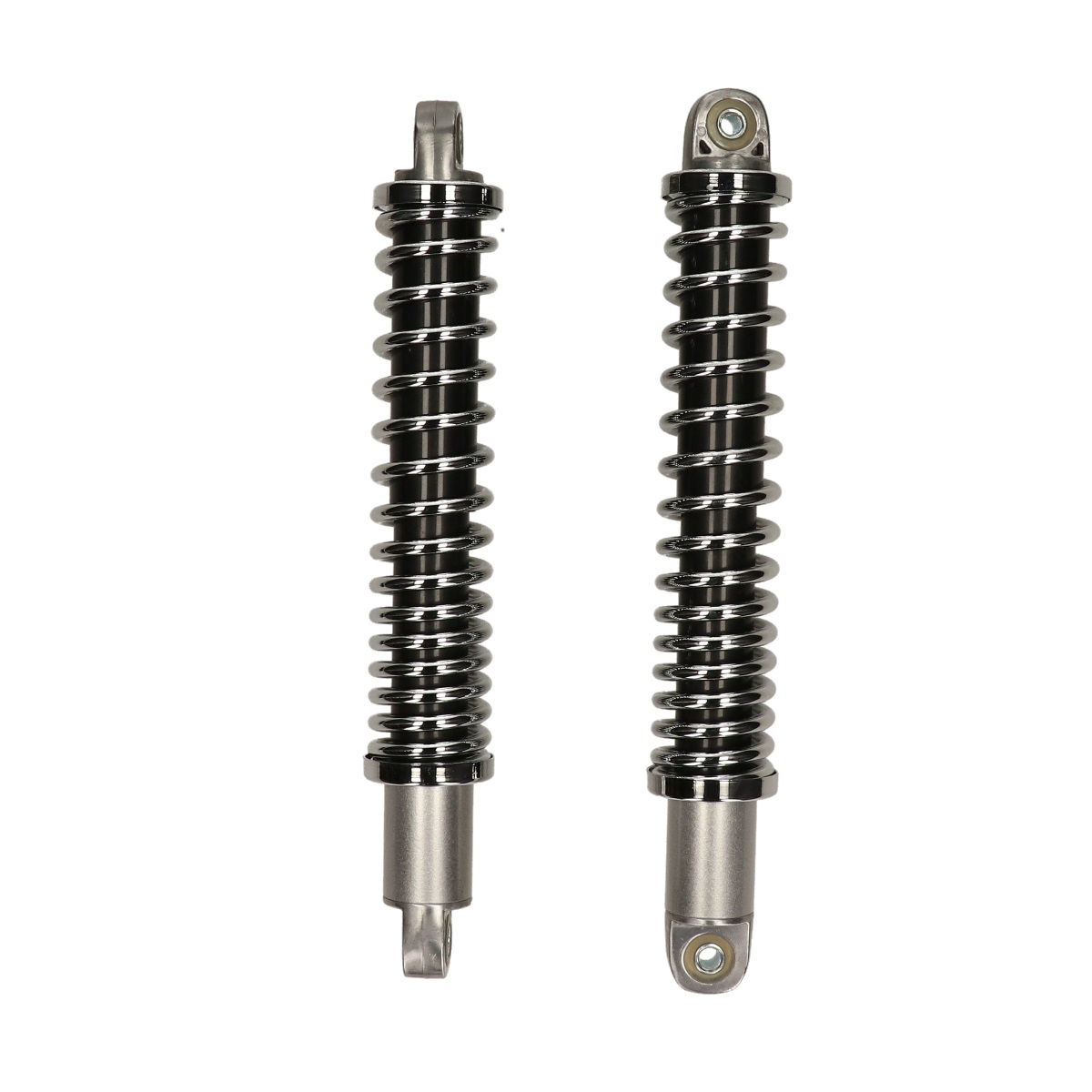 Schokbrekerset open chroom 517mm voor Zündapp 529 530