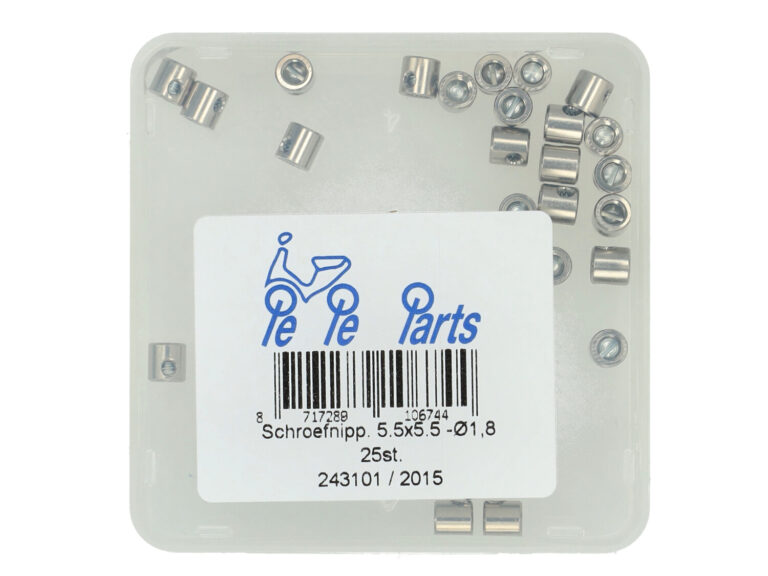 Nippel schroef 5.5x5.5mm