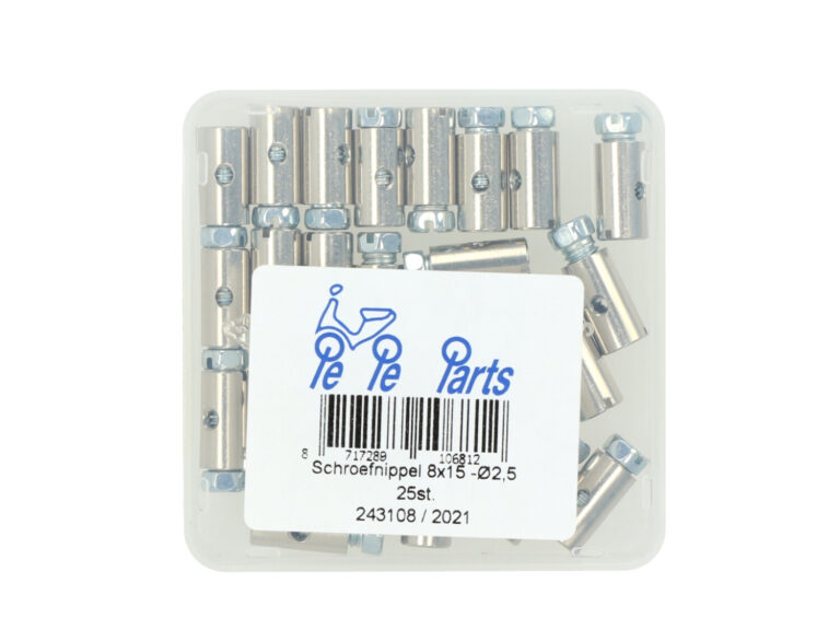 Nippel Schroef 8x15mm 25pcs