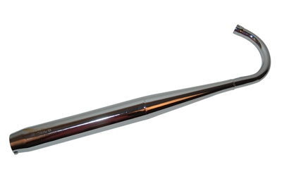 Fluisteruitlaat 32/32mm Chroom Voor Zündapp (universeel, Made In Eu) - Afbeelding 2