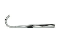 Chromen fluisteruitlaat 32/32mm voor Zündapp brommer universeel
