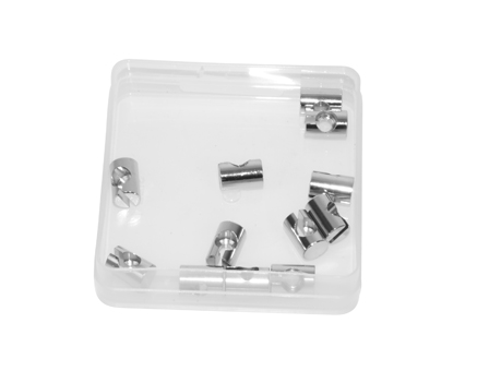 Nippel koppeling / rem lang 8x12mm