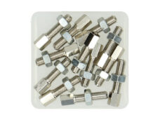 Stelbout M7x25mm set 12 stuks universeel brommer scooter