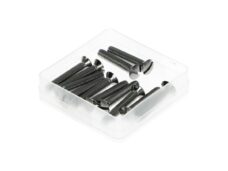 Verchroomde carter dekselbout M6×35 mm voor Kreidler brommer 12 stuks