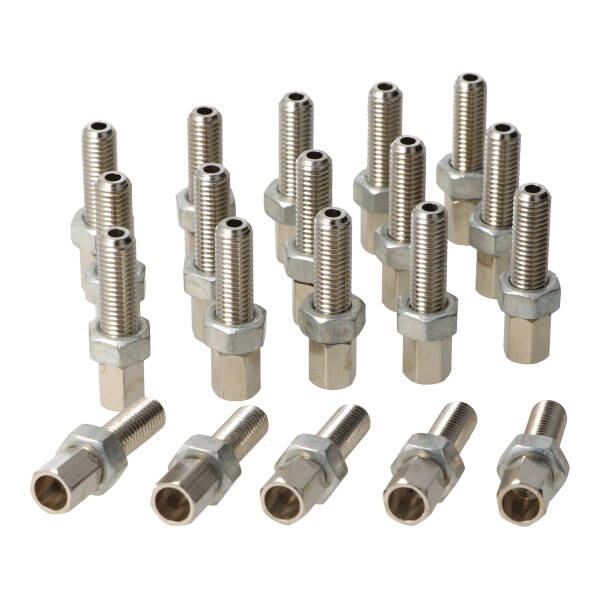Stelbout kabel recht M7x35mm set van 20 stuks brommer scooter