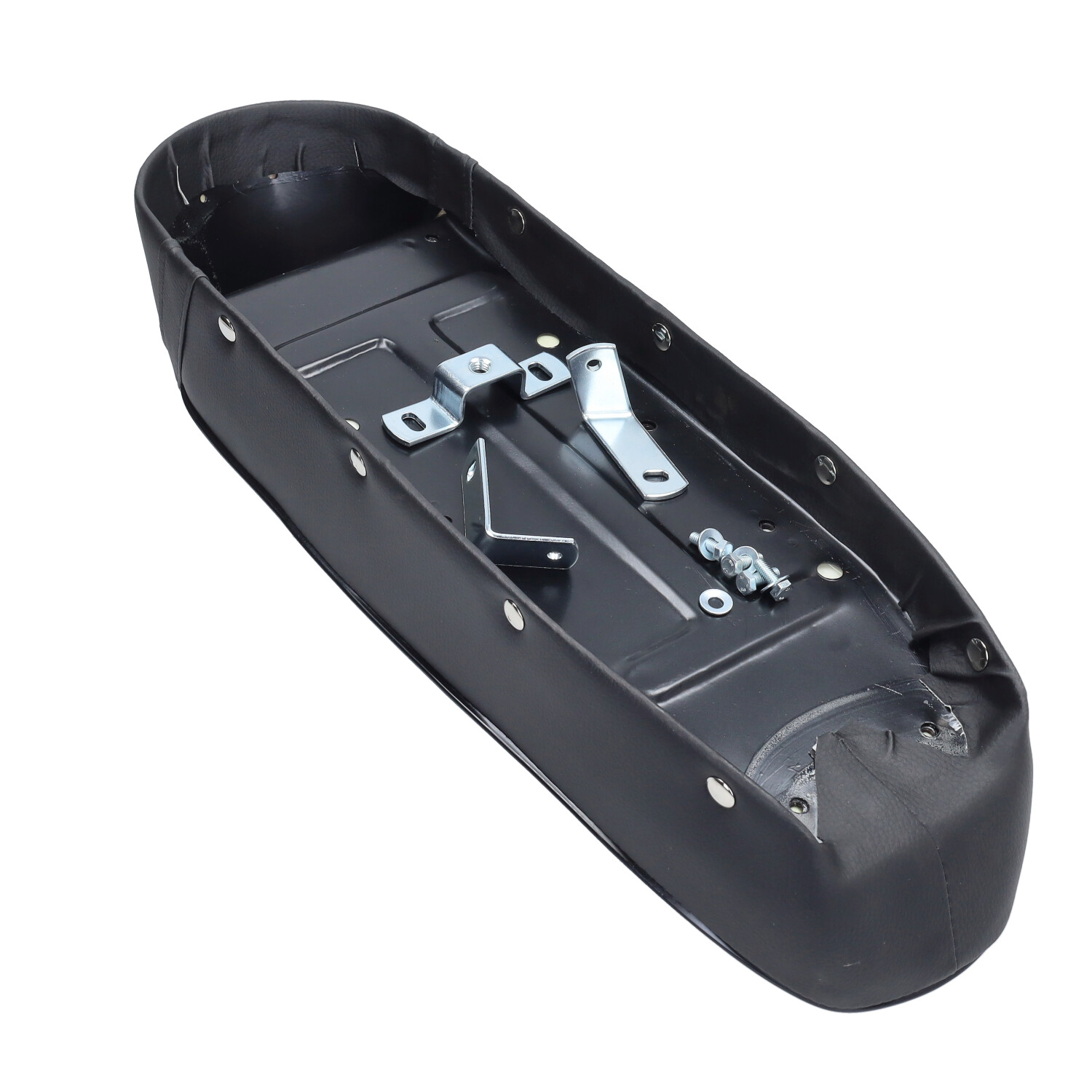Buddyseat Denfeld Zwart Voor Zündapp Z100 - Afbeelding 2