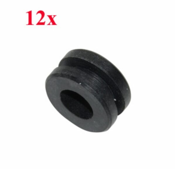 Universele rubberen kabeldoorvoer 12,5 mm set van 12 stuks