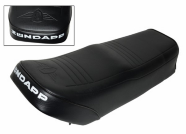 Zwarte buddyseat voor Zundapp 529 bouwjaar 1977-1983