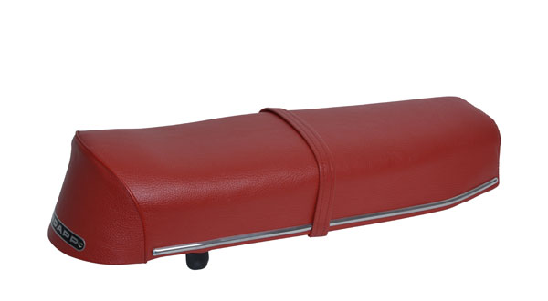 Buddyseat 1970-1973 rood — geschikt voor Zündapp 517