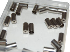 Bofix kabelhoedjes 5.5mm messing buitenkabel set van 25 stuks
