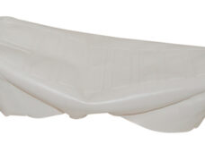 Witte buddydek Xtreme Denfeld model voor Zündapp brommer