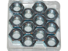 Schommelas moer M12x1.50 voor Zündapp 529 530 brommer 12 stuks