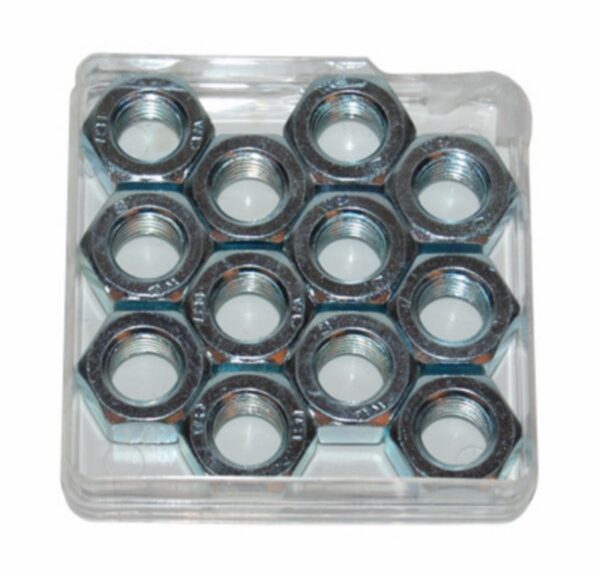 schommelas moer m12x1.50 12pcs zundapp 529 / 530