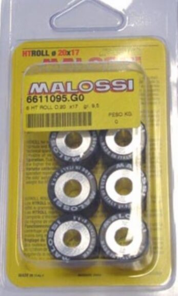 variorolset malossi 9.5gr 20x17mm gts super 300cc