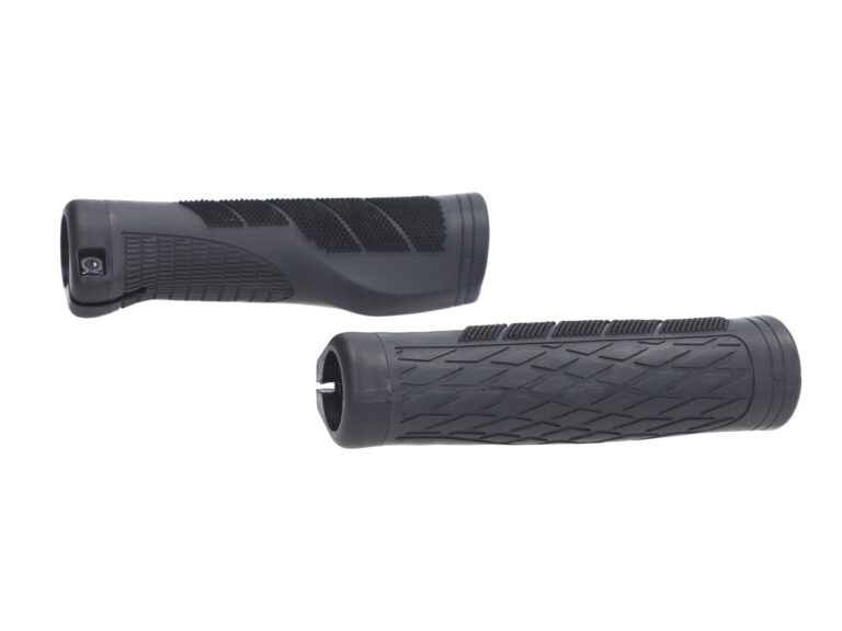 Handvatset + klem ring stuur diameter 22mm lengte 135/135mm 22mm zwart 2pcs e-bike