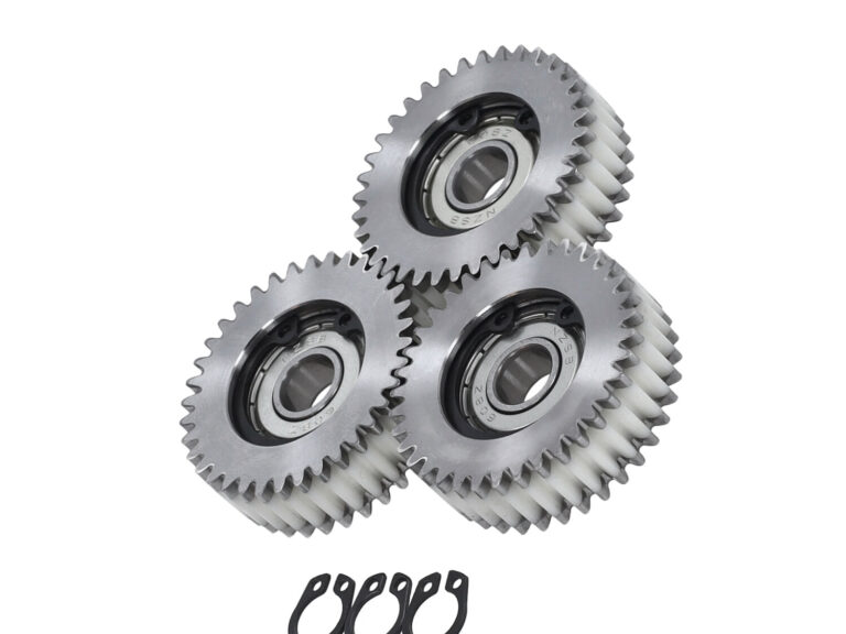 Tandwielset versnelling 47x12mm 36T metaal/nylon voor bafang 250w motor Ouxi v8 / V20 3pcs e-bike