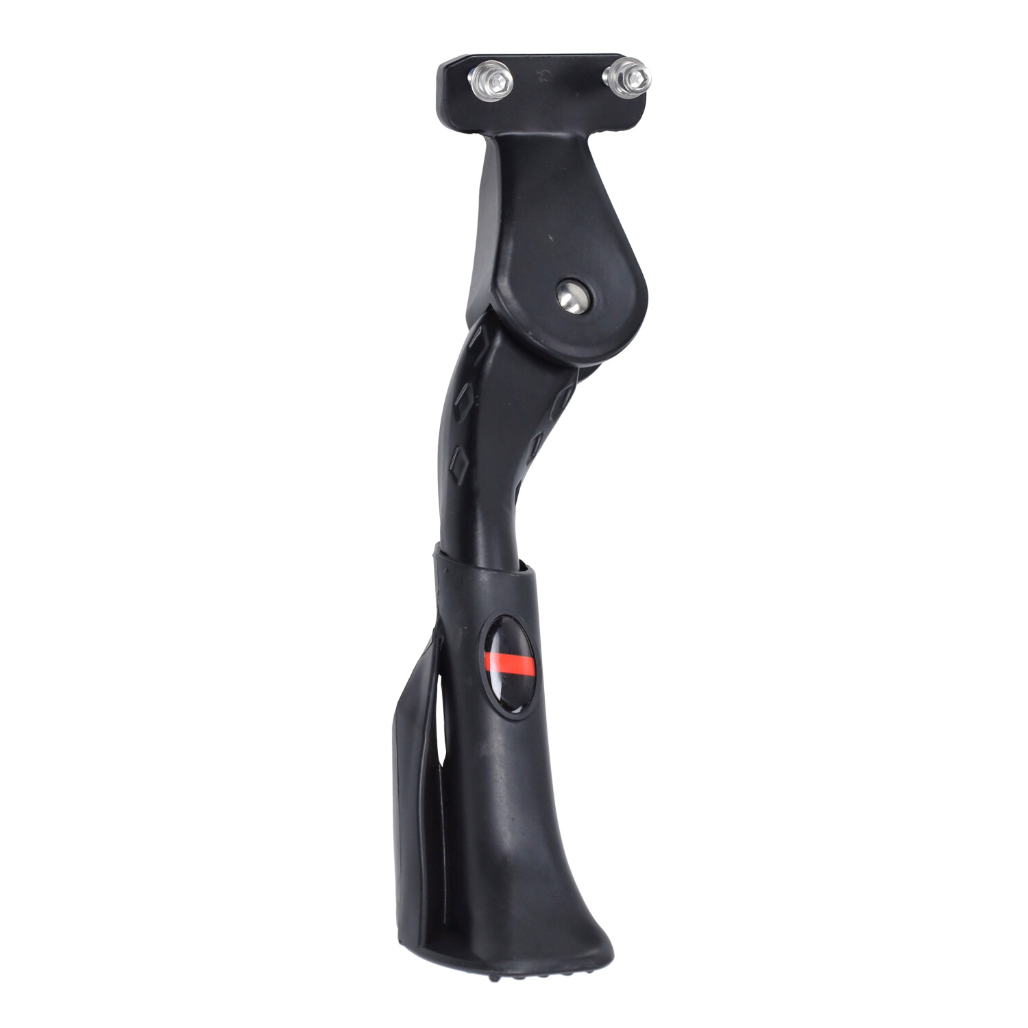 Zwarte zijstandaard 2-bout 40mm voor fatbike V8 tot V20