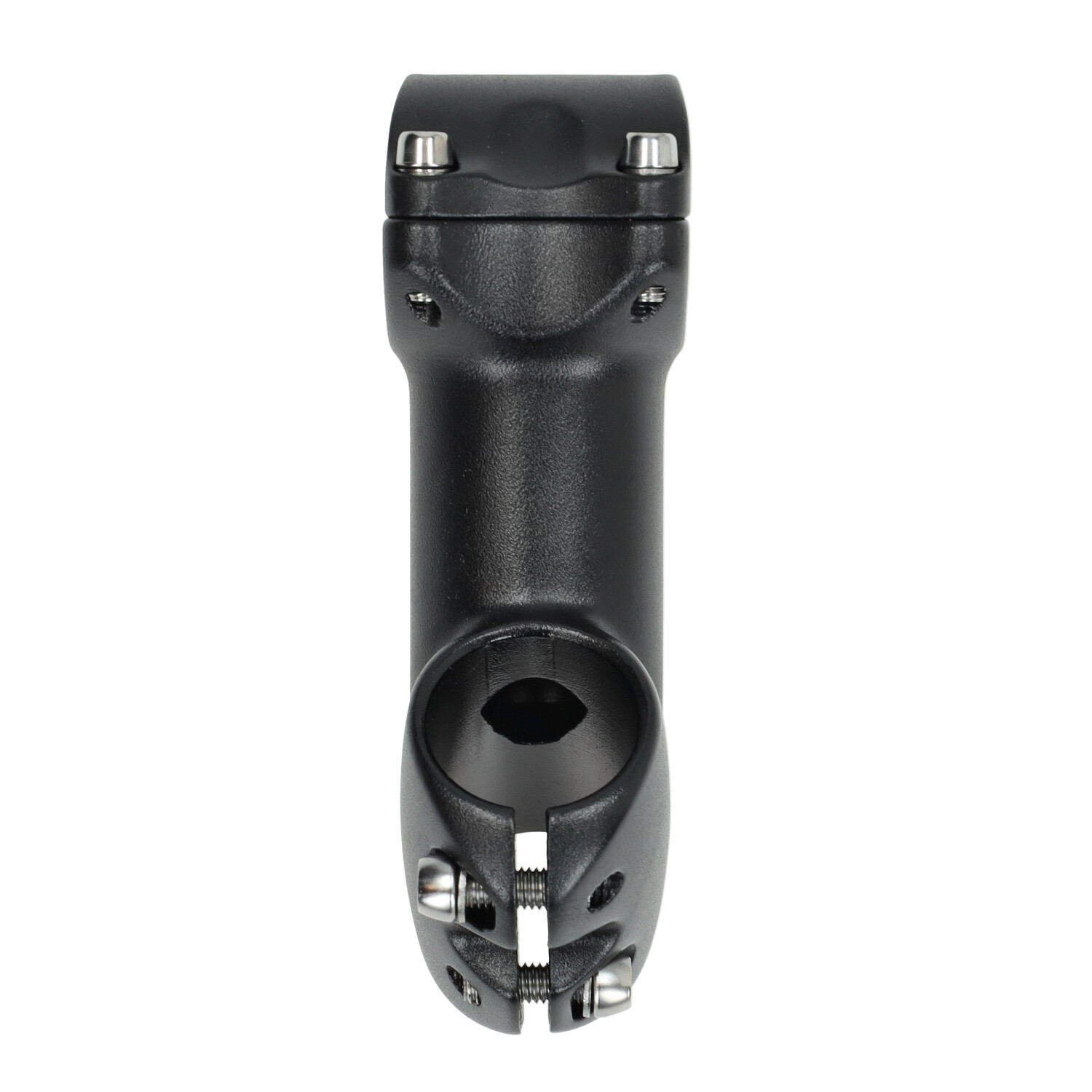 Stuurklem Adapter Clamp V8 - V20 Lang Zwart Voor Fatbike - Afbeelding 2