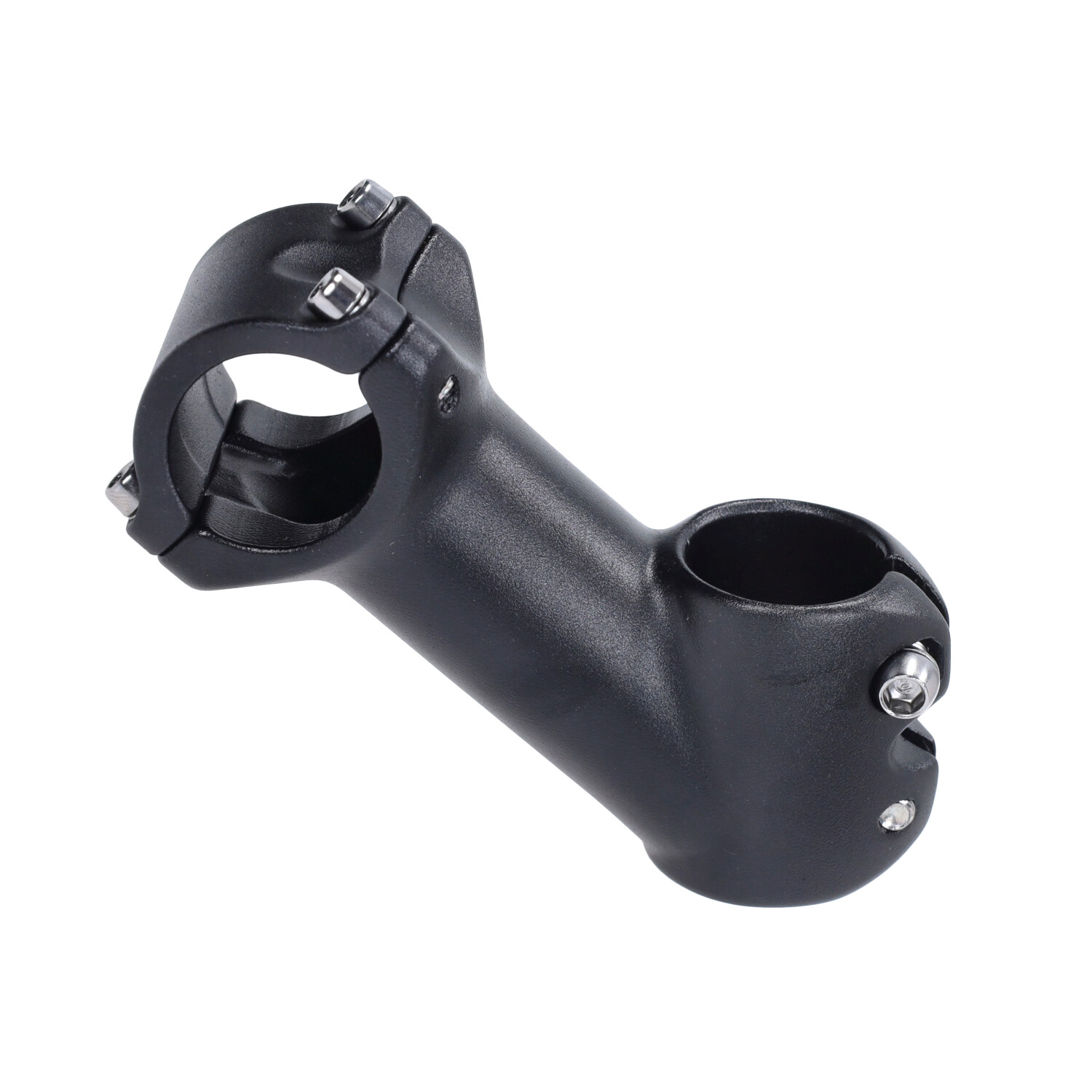 Stuurklem adapter clamp V8 tot V20 lang zwart fatbike