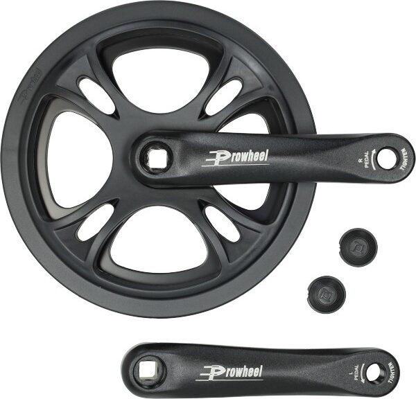 Crank trapas set met 48T tandwiel zwart voor Ouxi V20 Pro fatbike