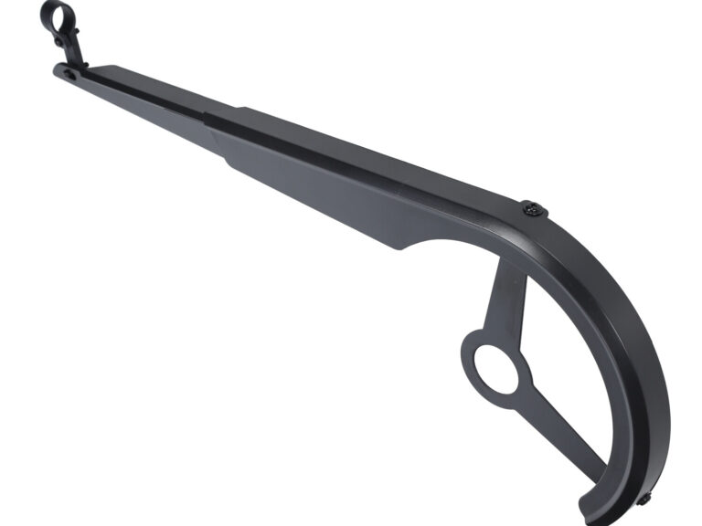 Kettingrand + Steun Compleet V8 - V20 Zwart Fatbike