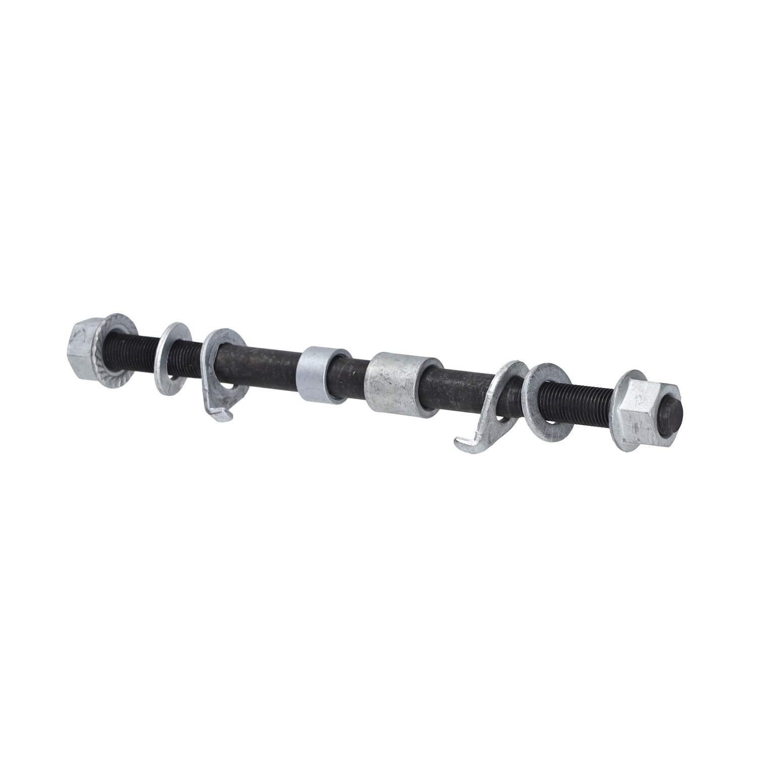 Voorwielas M10x175mm voor fatbike brede voorvork
