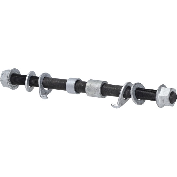 Voorwielas M10x175mm voor fatbike en e-bike voorwiel