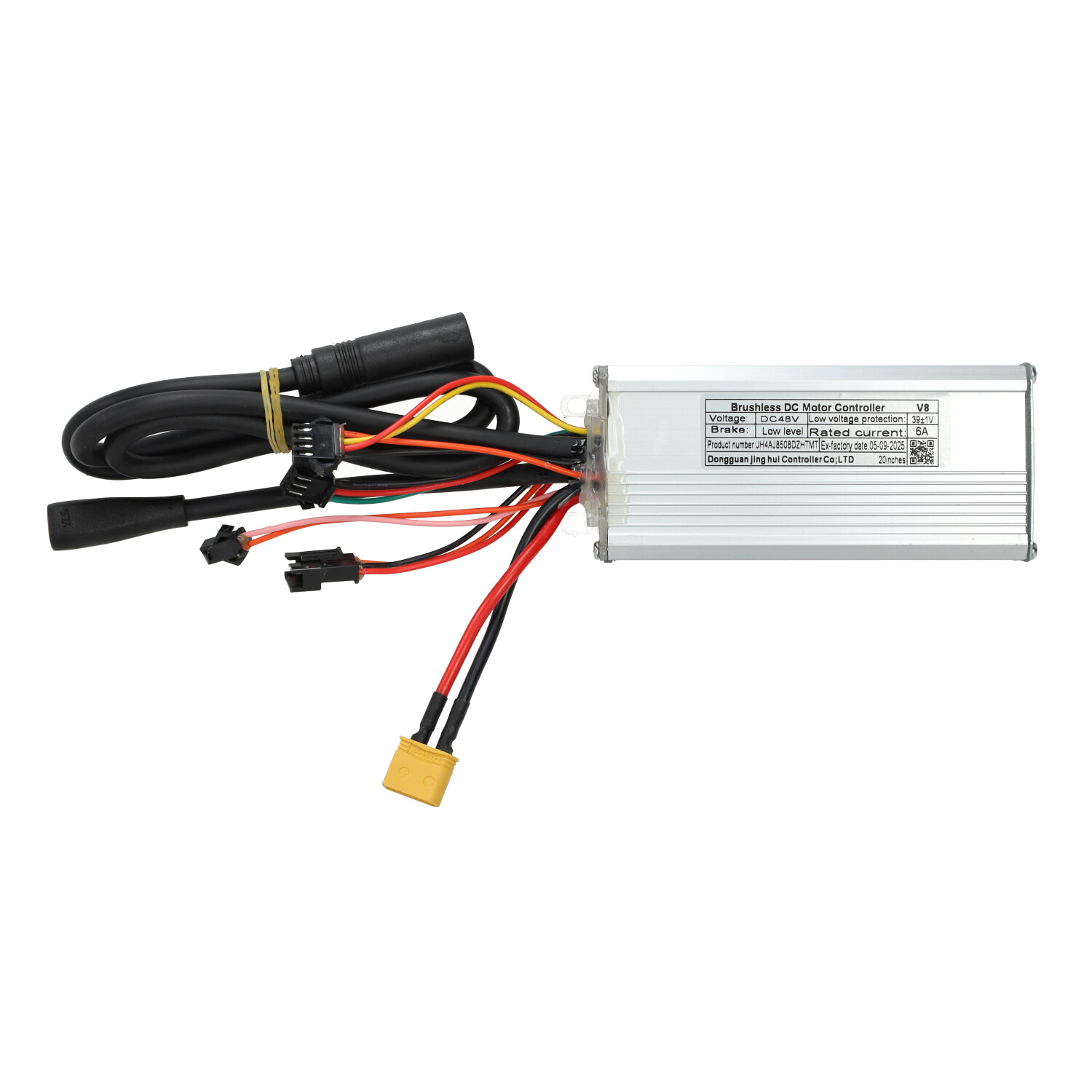 Controller Unit C80 48v Voor 250w Fatbike E-bike Motor (rode Stekker V8, Eu) - Afbeelding 3