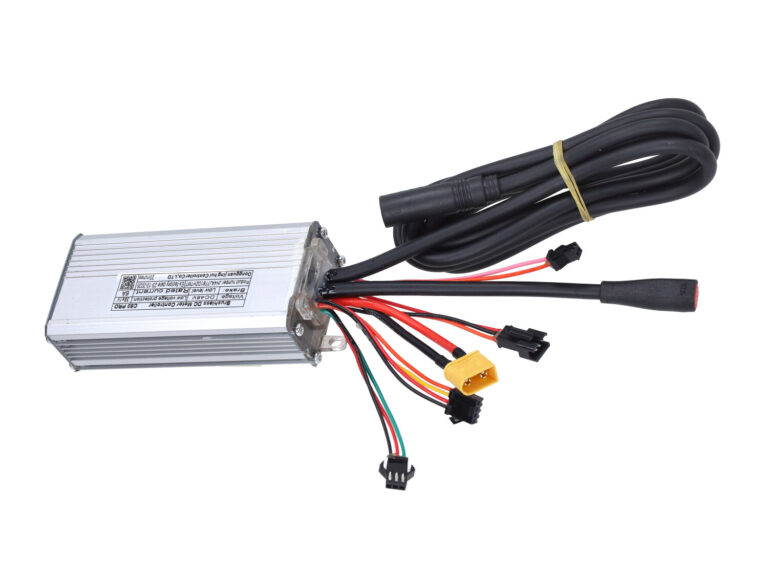 Controller unit C80 PRO 48V 6A V4.0 EU versie (25km/u) voor 250W motor - rode stekker V8 fatbike