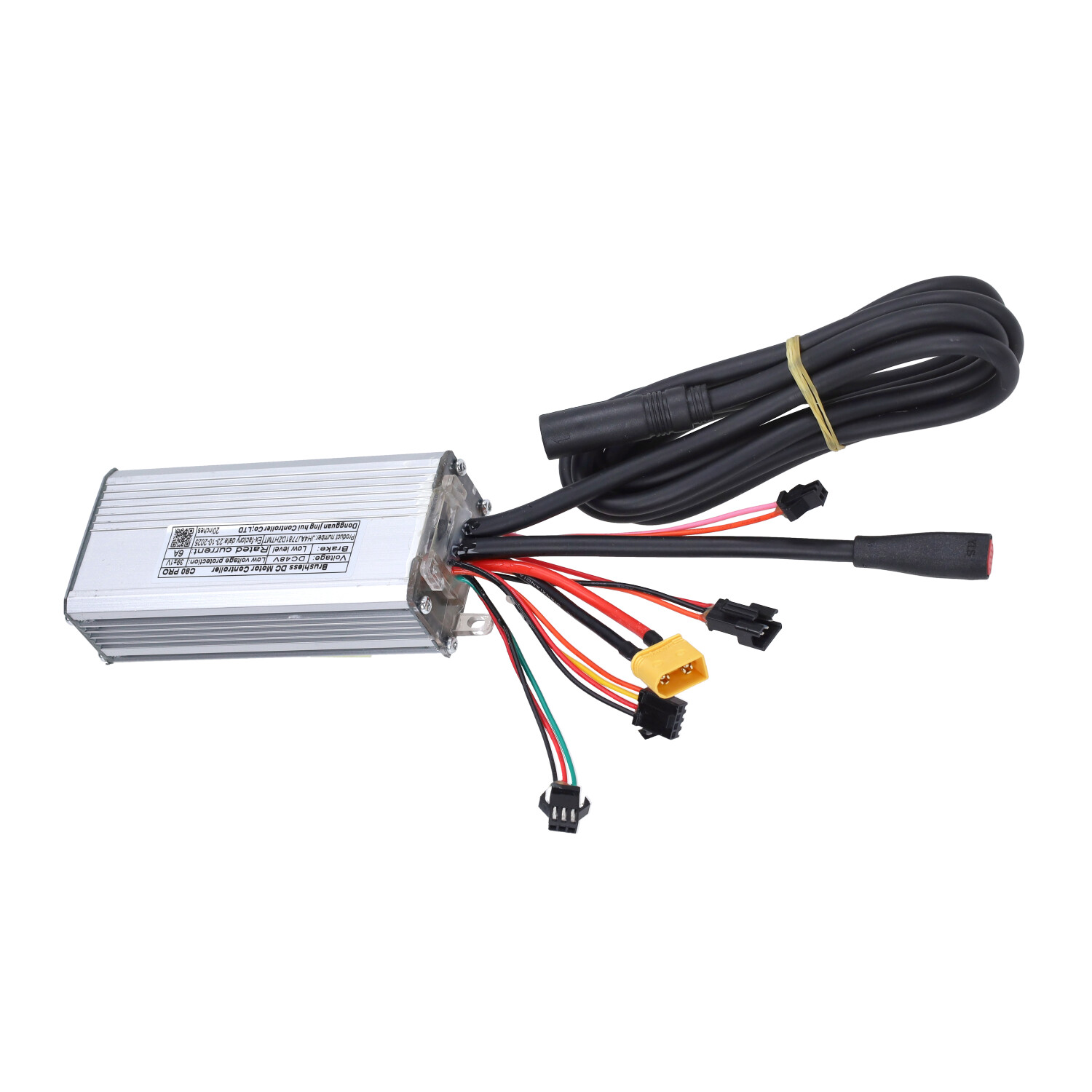 Controller unit C80 PRO 48V voor 250W fatbike motor rode stekker V8