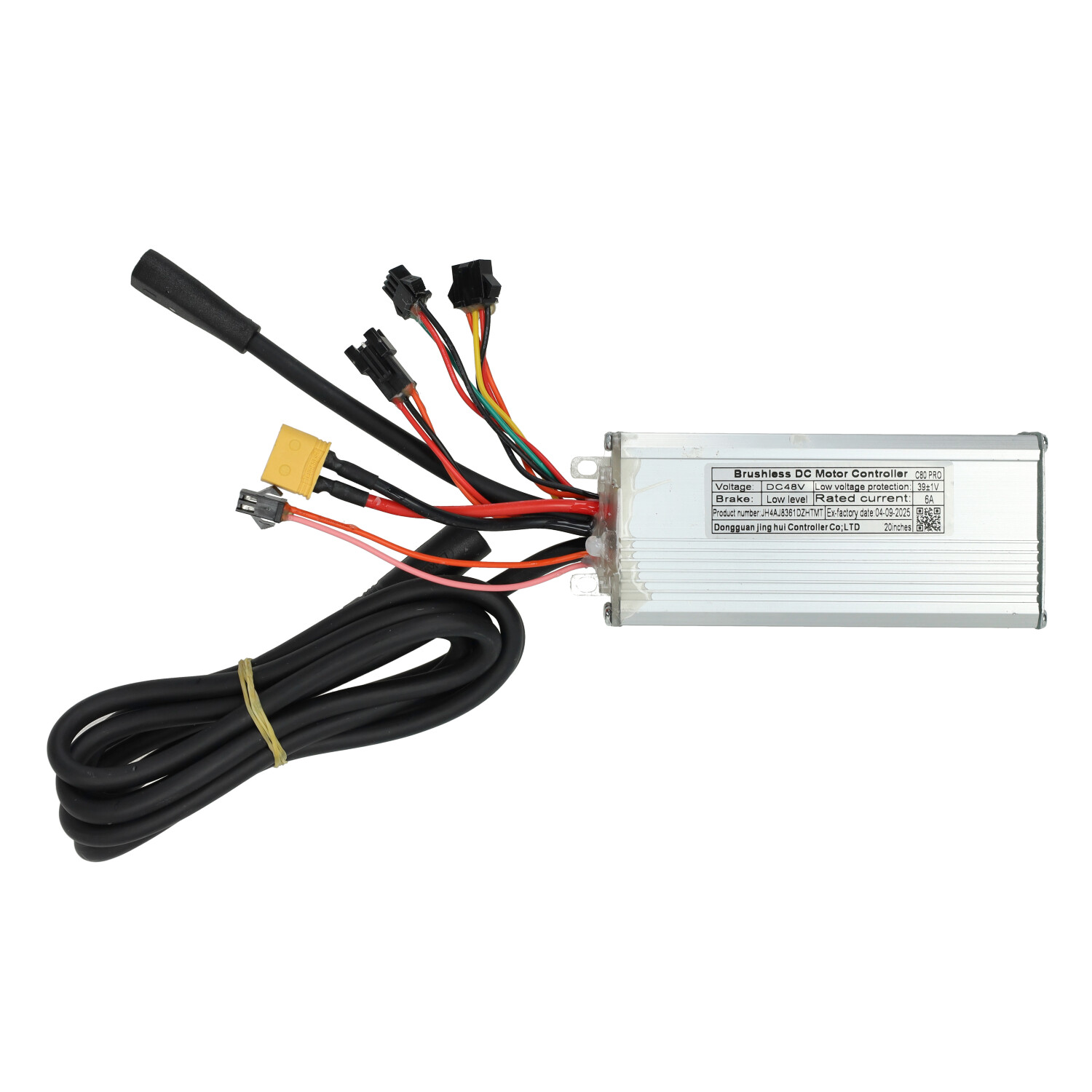 Controller Unit C80 Pro 48v 6a Voor 250w Fatbike Motor (v4.0 Eu, Rode Stekker V8) - Afbeelding 3