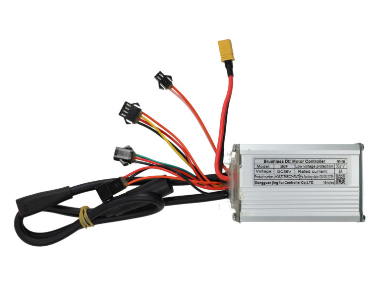 Controller Unit C80 Mini 36v 8a (25km/u) Voor 250w Motor - Zwarte Stekker V8 Fatbike