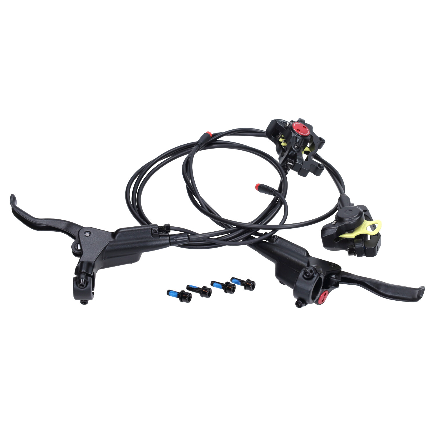 Hydraulische remset voor- en achterzijde V8 fatbike remhendel remklauw