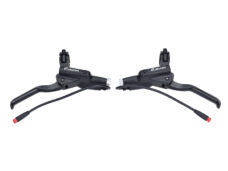 Hydraulische remhendel set Zoom 9 cm voor V8 Fatbike rood