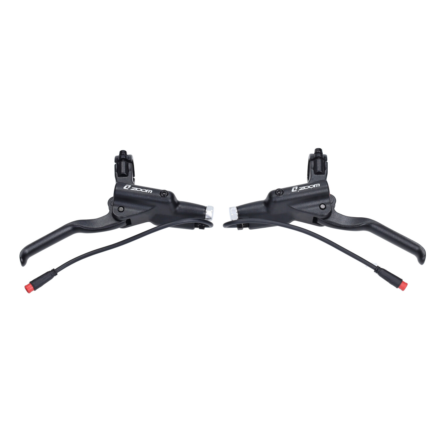 Hydraulische remhendel set Zoom 9 cm voor V8 Fatbike rood