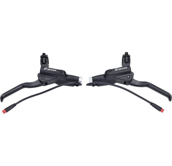 Zoom hydraulische remhendel met rode 2-polige stekker voor Ouxi V8 fatbike
