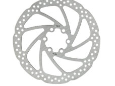 Remschijf RVS 6-gaats 160mm voor fatbike schijfrem