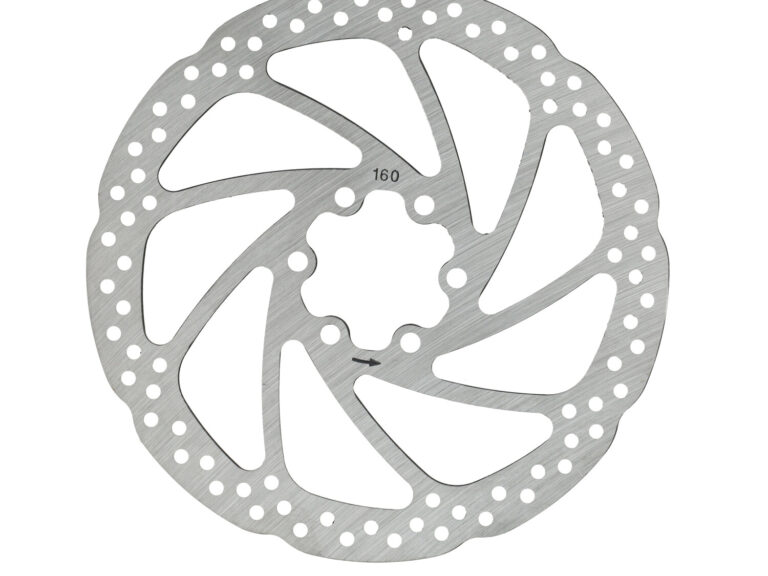 Remschijf rvs 6-gaats versie diameter 160mm fatbike