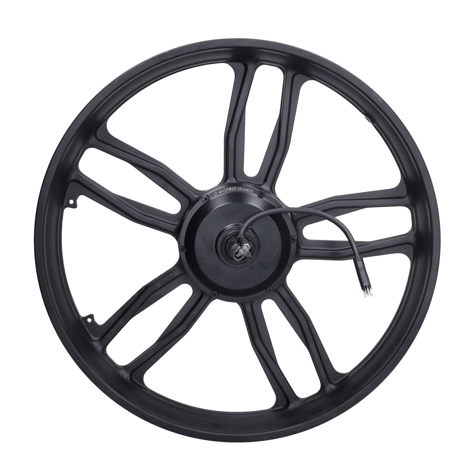 Achterwiel Met Naafmotor 20 Inch 48v 250w Voor Fatbike V8 / V20 - Afbeelding 4