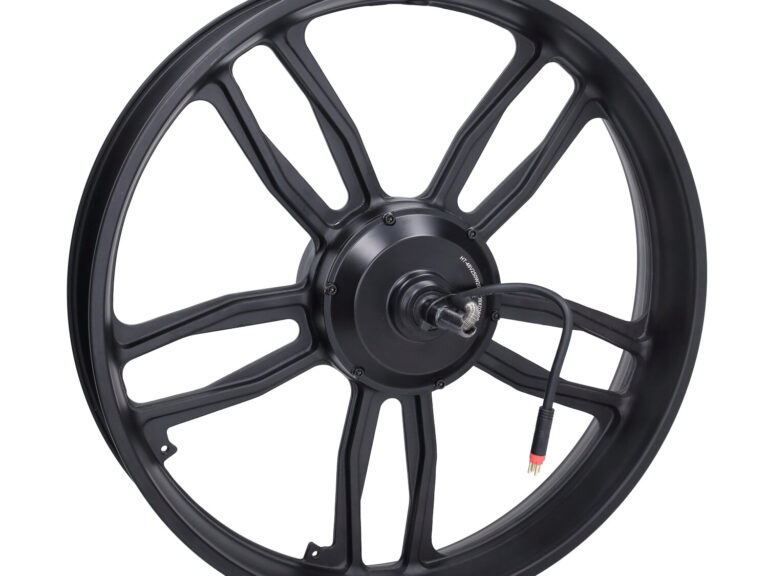 Achterwiel + motor 20inch 48v - 250W rode stekker v8 - v20 fatbike