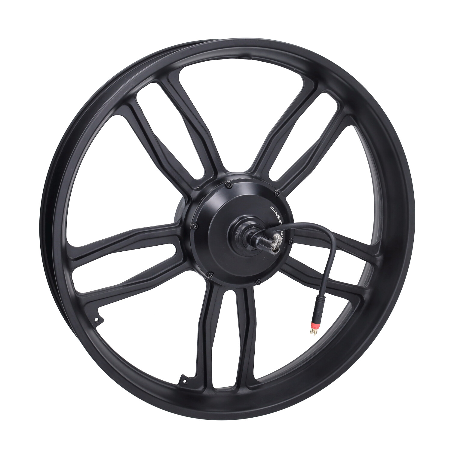Achterwiel met naafmotor 20 inch 48V 250W voor fatbike V8 V20