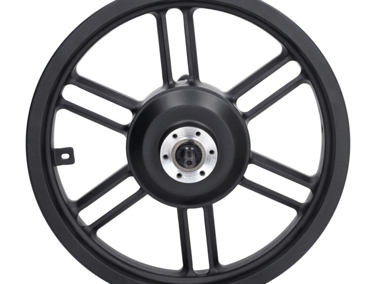 Achterwiel + Motor 16inch 36v - 250w Zwarte Stekker V8 Mini Fatbike