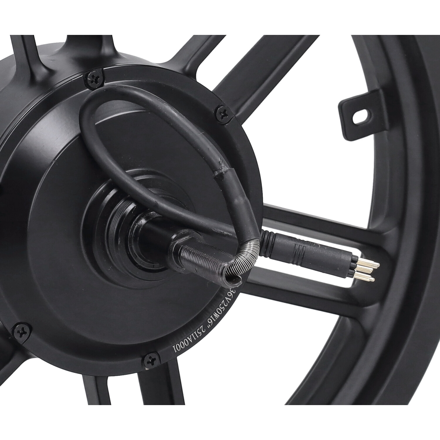 Achterwiel Met Naafmotor 16 Inch 36v 250w Voor V8 Mini Fatbike - Afbeelding 6