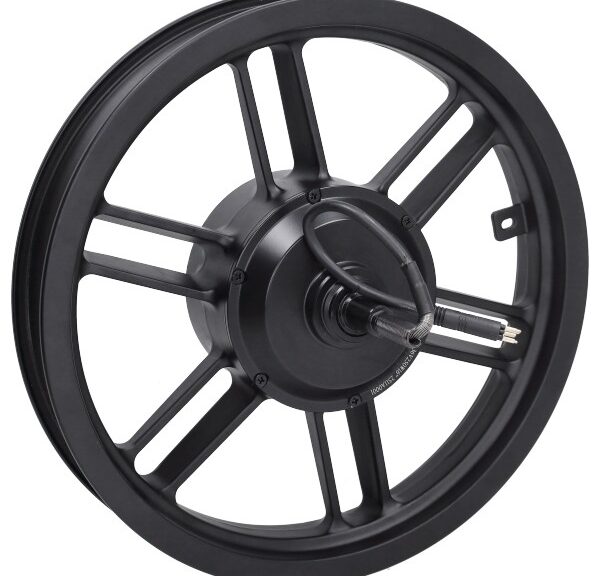 Achterwiel met naafmotor 16 inch 36V 250W voor V8 Mini fatbike