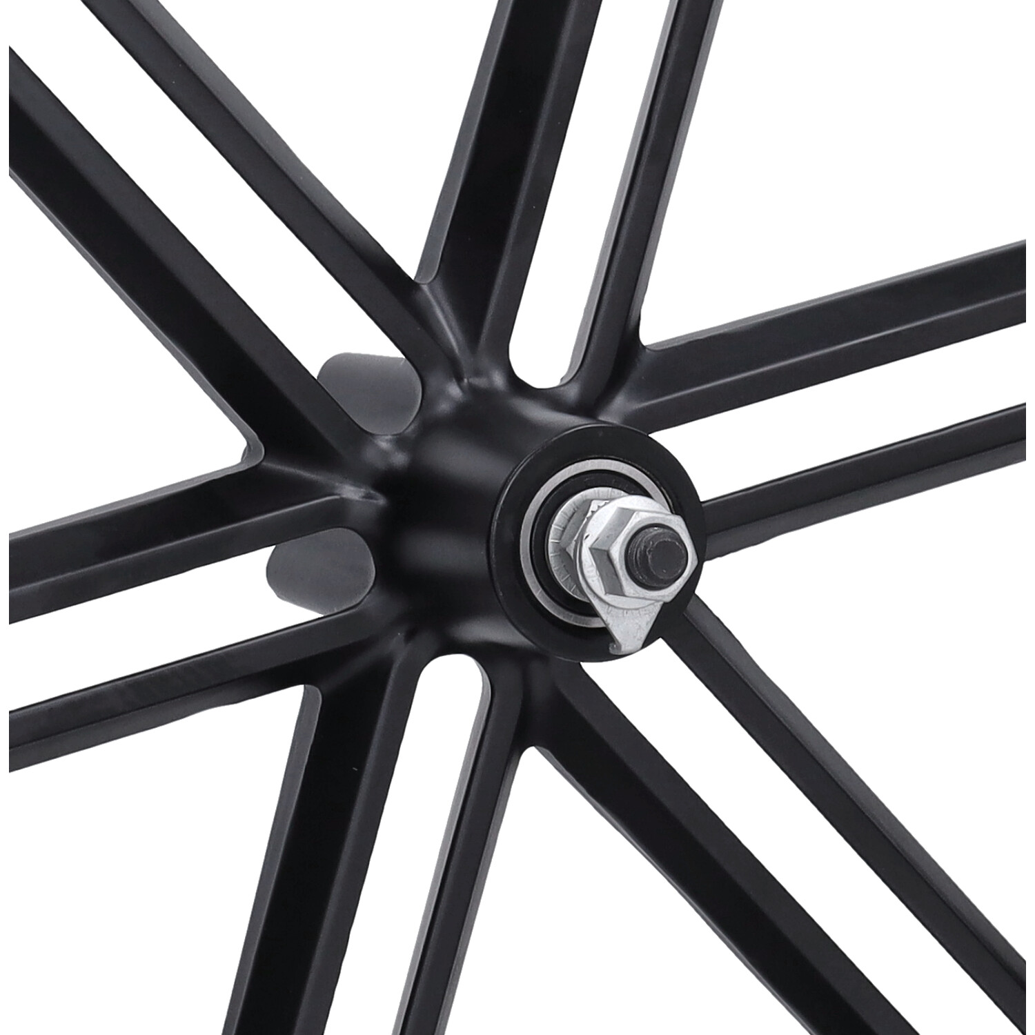 Voorwiel Mg Alloy 20 Inch Zwart Voor Fatbike V8 En V20 - Afbeelding 3
